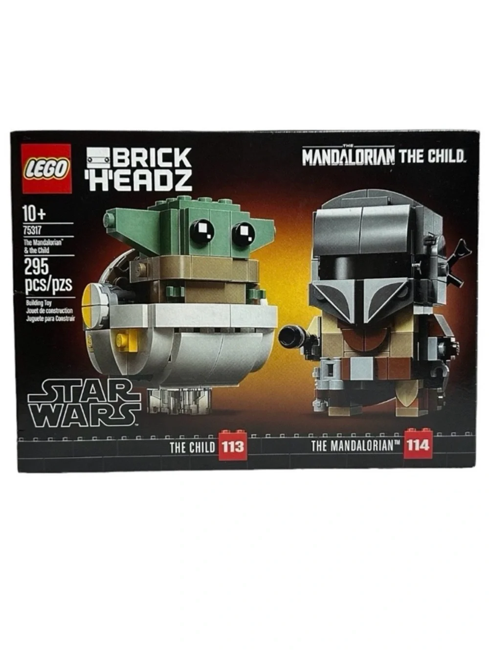LEGO BrickHeadz Star Wars The Mandalorian & The Child 75317